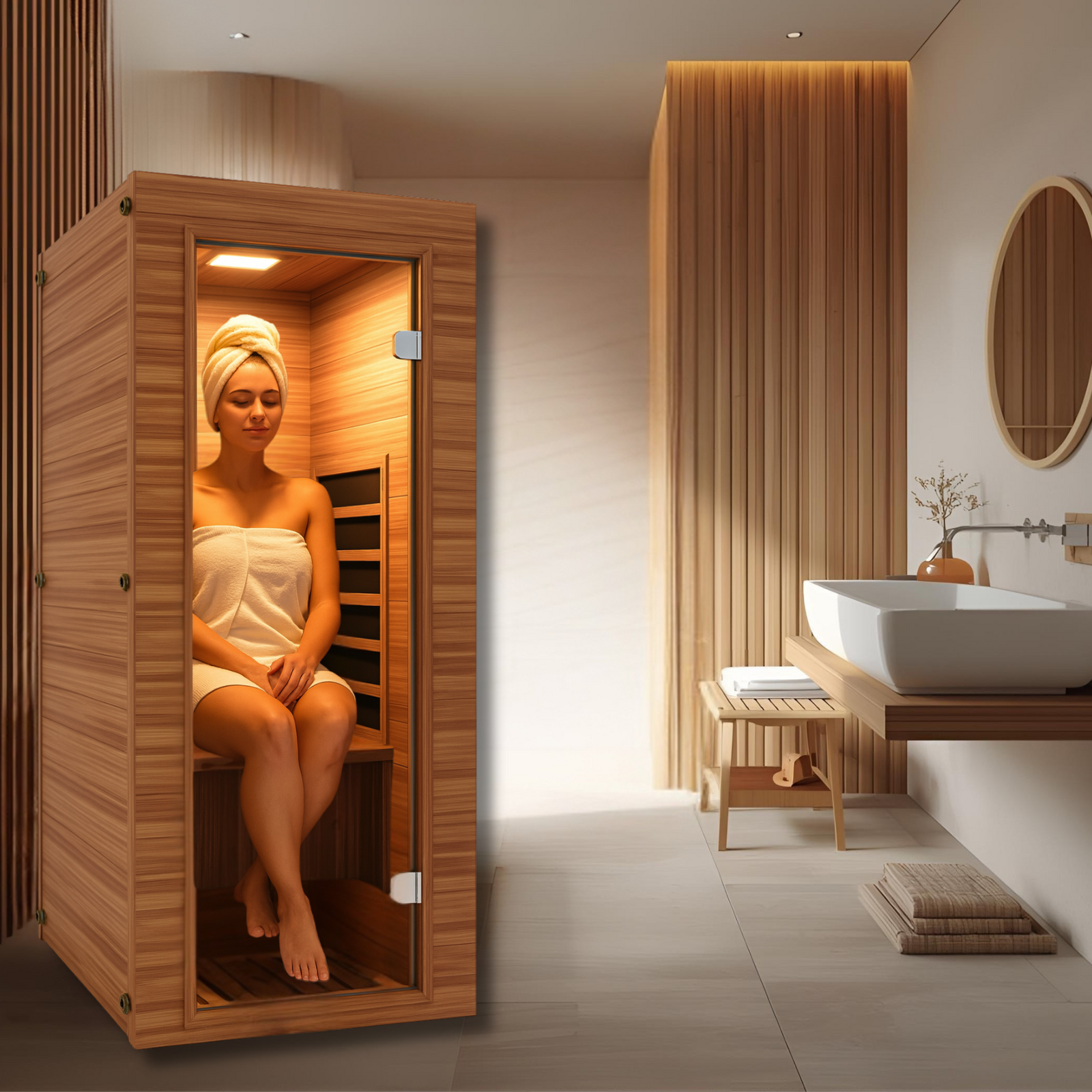Infrared sauna for home