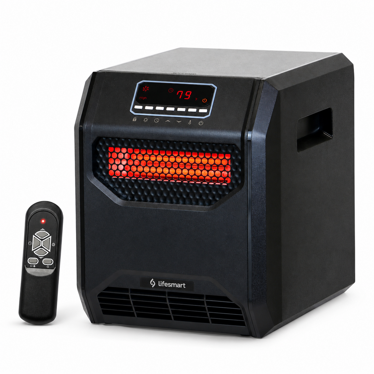 Lifesmart HT1269FS Full Spectrum 6 Element Front Intake Infrared Electric Space Heater