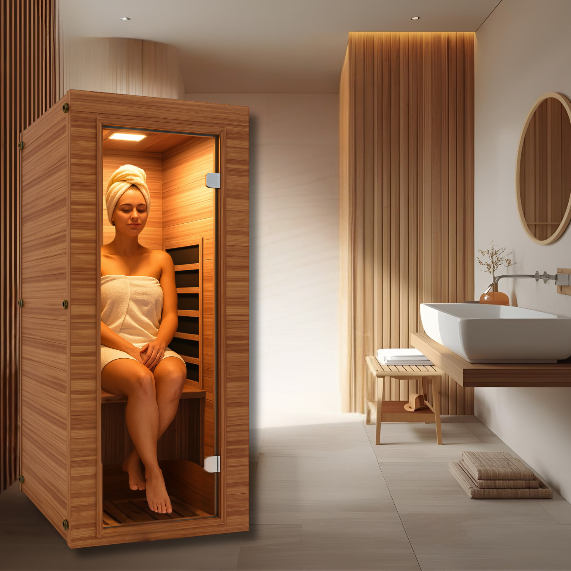Infrared sauna for home