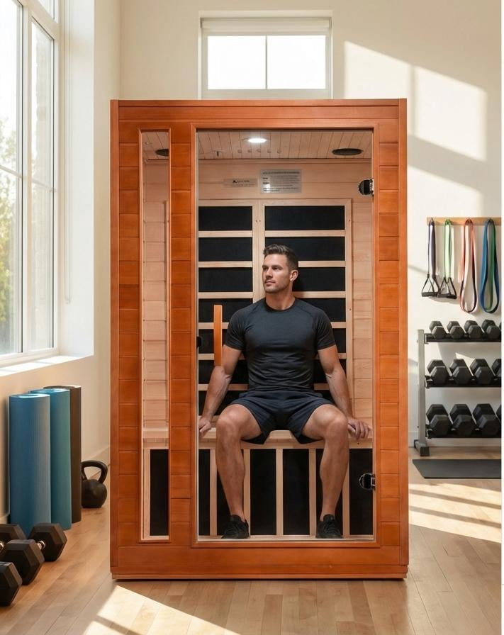 Compact Hemlock Home Sauna: Safe, Low-EMF Heat Therapy for Daily Detox