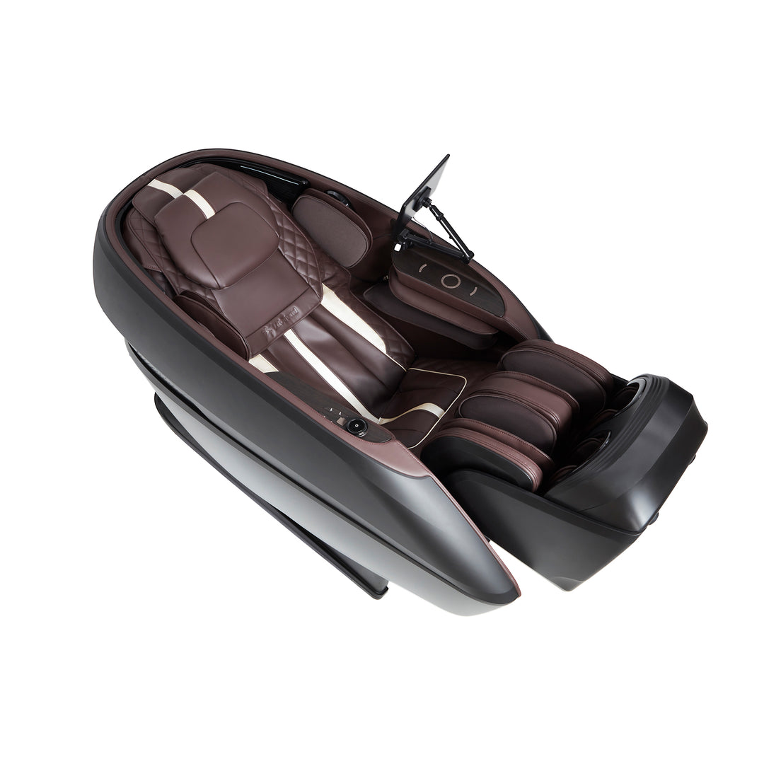 LIFETREND Luxe 4D Dual Core Faux Leather Massage Chair R9775EBLK