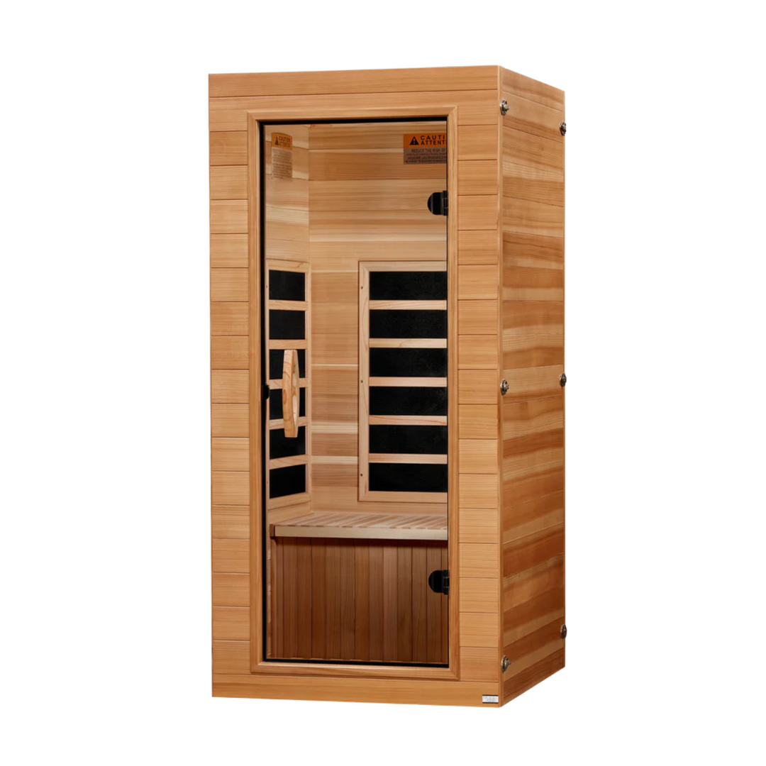 EZLIFE 1 Person Solo Advanced Elite Controlled EMF Infrared Sauna