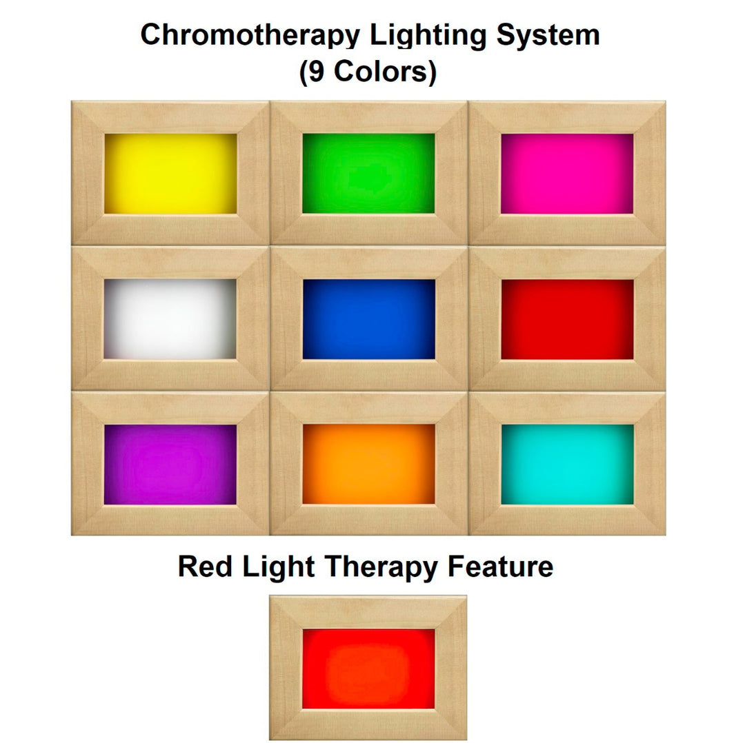 3 person infrared red light sauna low EMF