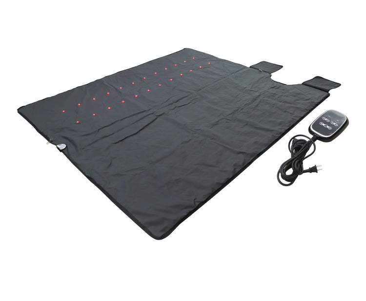 Sauna Blanket w/ Vibration and Red Light Therapy High Heat — photo 4