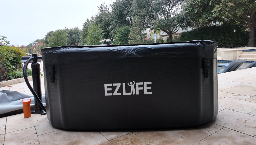 EZLIFE Inflatable Large Ice Bath