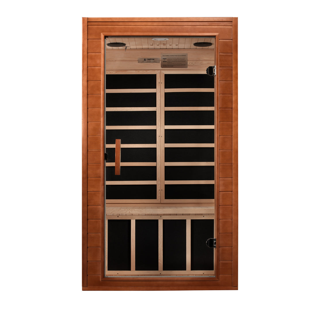 1-2 Person Ultra Low EMF (Under 3MG) FAR Infrared Sauna
