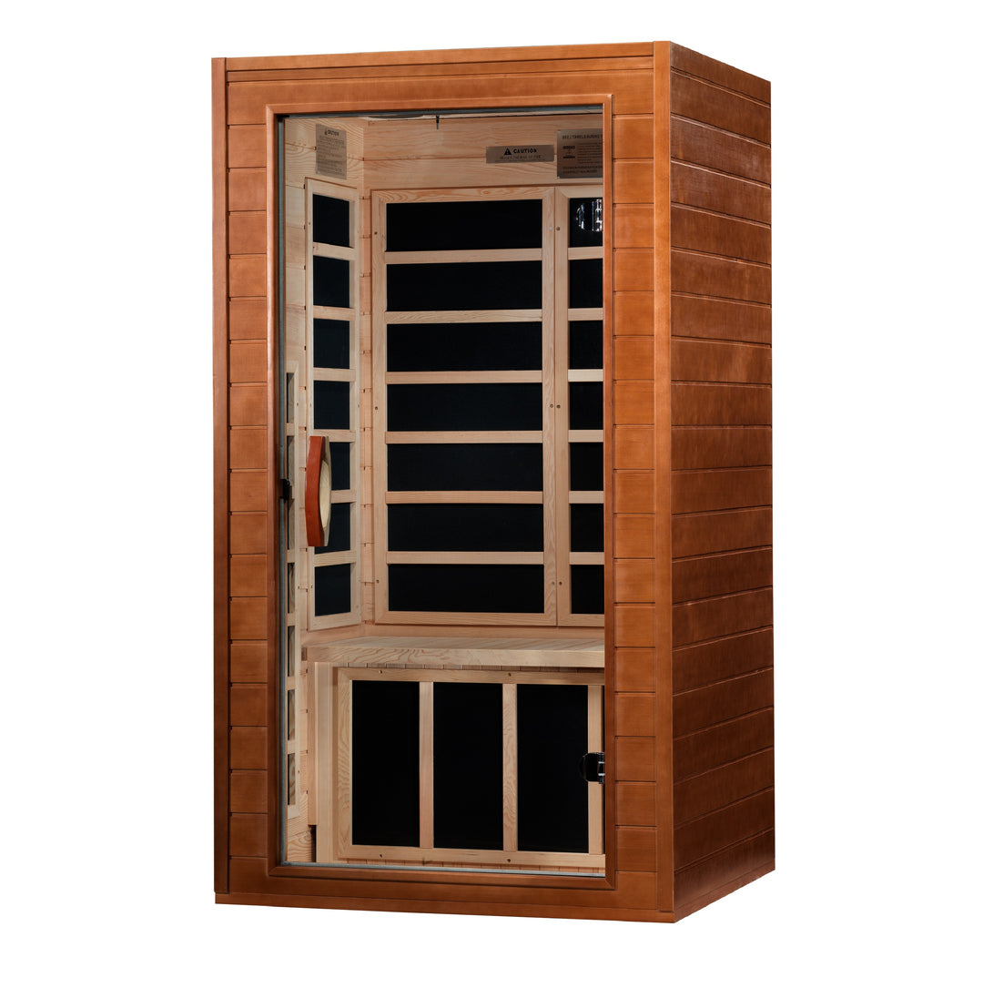 1-2 Person Ultra Low EMF (Under 3MG) FAR Infrared Sauna