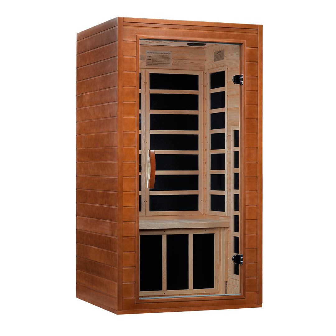 1-2 Person Ultra Low EMF (Under 3MG) FAR Infrared Sauna