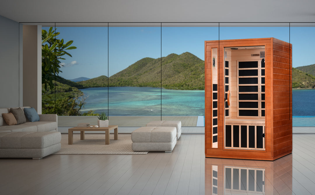 2 Person Ultra Low EMF (Under 3MG) FAR Infrared Sauna