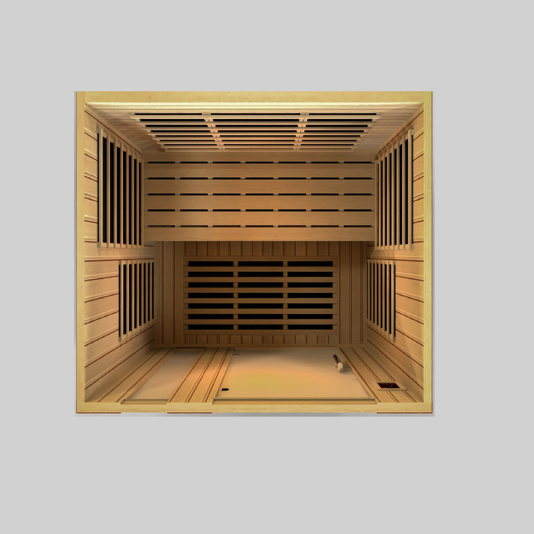 3 Person Ultra Low EMF (Under 3MG) FAR Infrared Sauna