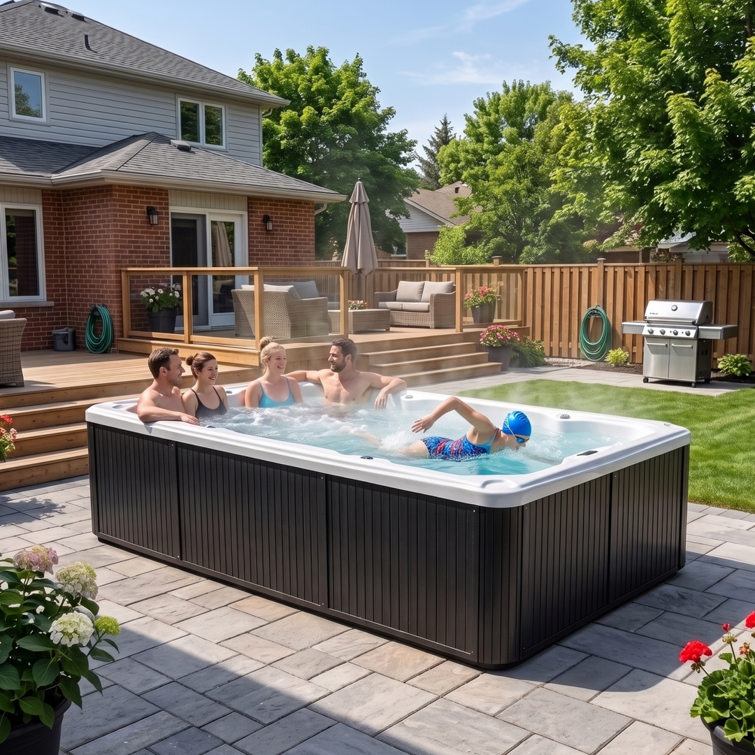 EZLIFE 14 Foot Swim Spa — photo 4