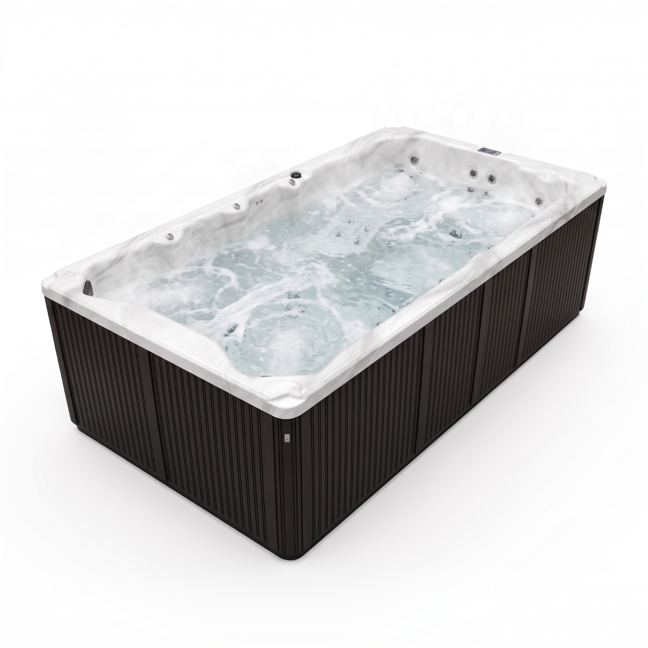 EZLIFE 14 Foot Swim Spa with water and jets