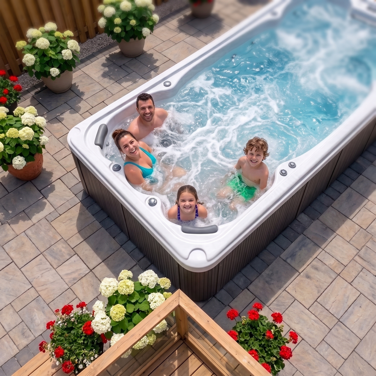 EZLIFE 14 Foot Swim Spa — photo 5