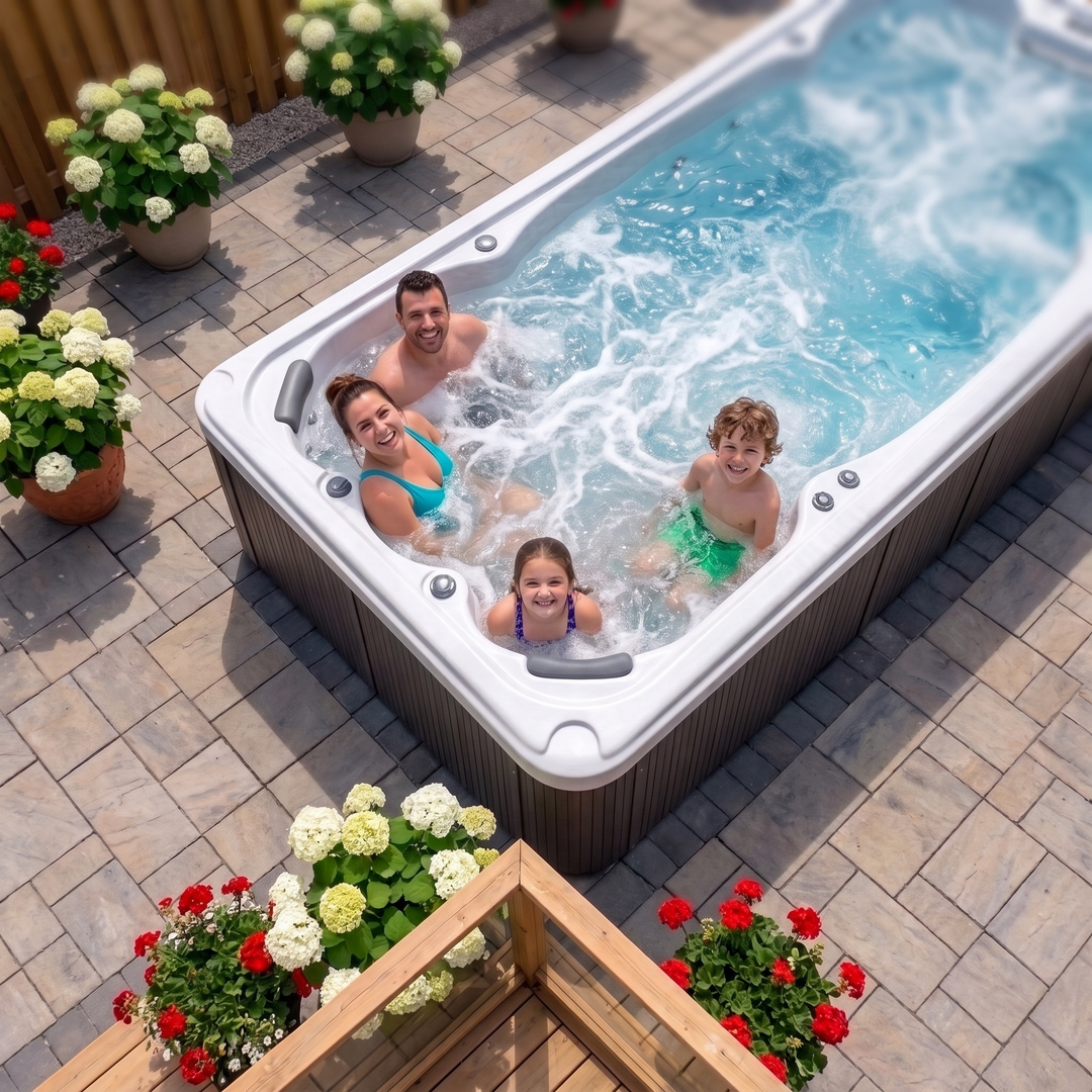 EZLIFE 14 Foot Swim Spa — photo 5