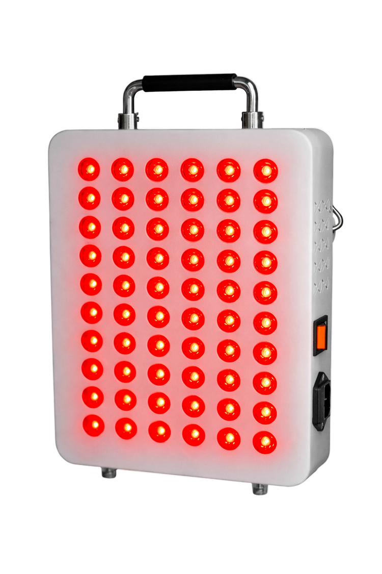 Ezlife portable red light therapy panel with handles with multiple LED lights 