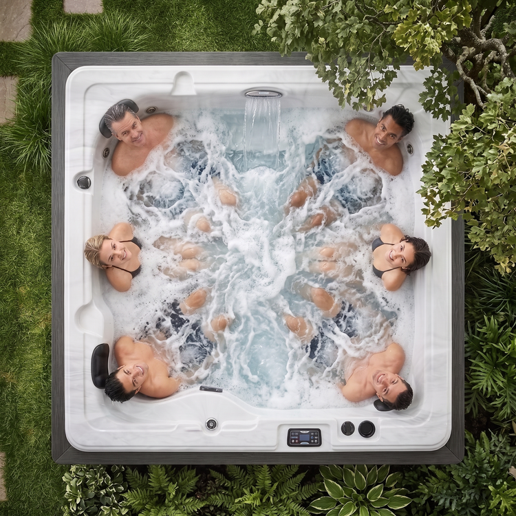 EZLIFE 5-6 Person Acrylic Hot Tub — photo 6