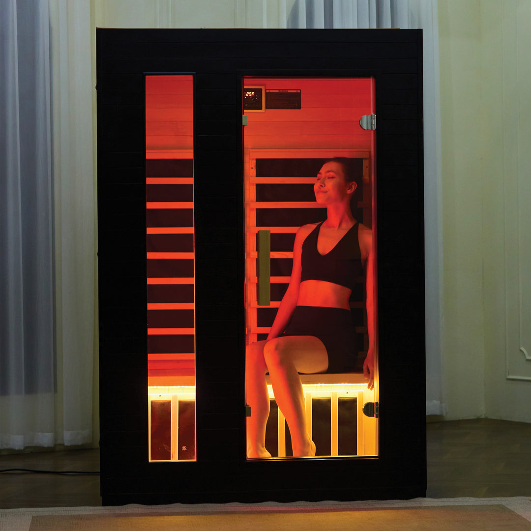 2-3 Person Ultra-low EMF Infrared Sauna |  EZLIFE