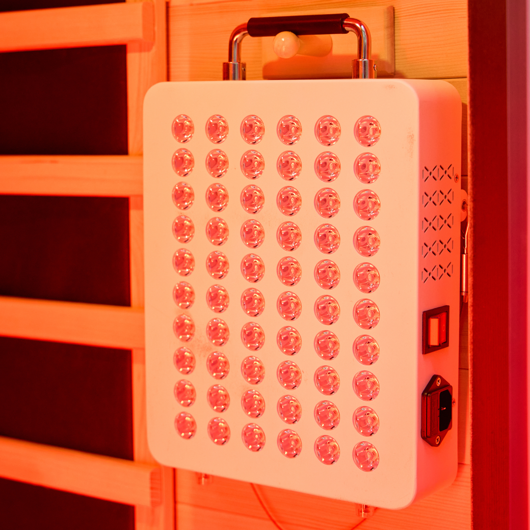 2 person Sauna Low EMF Infrared Sauna with Red Light & Mica Heater |  EZLIFE