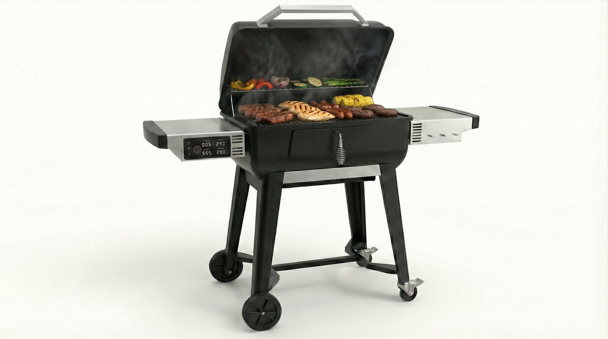 Lifesmart Smart-Temp Electric Charcoal Grill — photo 4