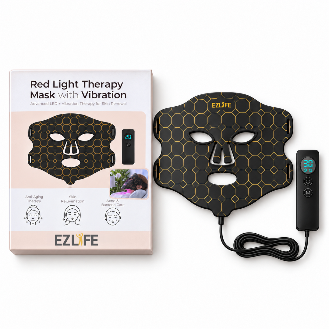 Red Light Therapy Mask with Vibration |  EZLIFE