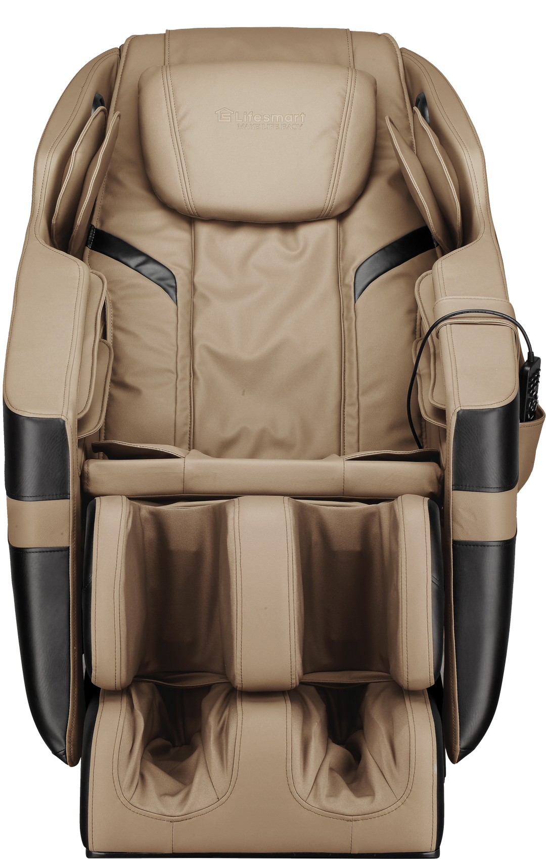 Lifesmart 2D Massage Chair Brown and Khaki — photo 3