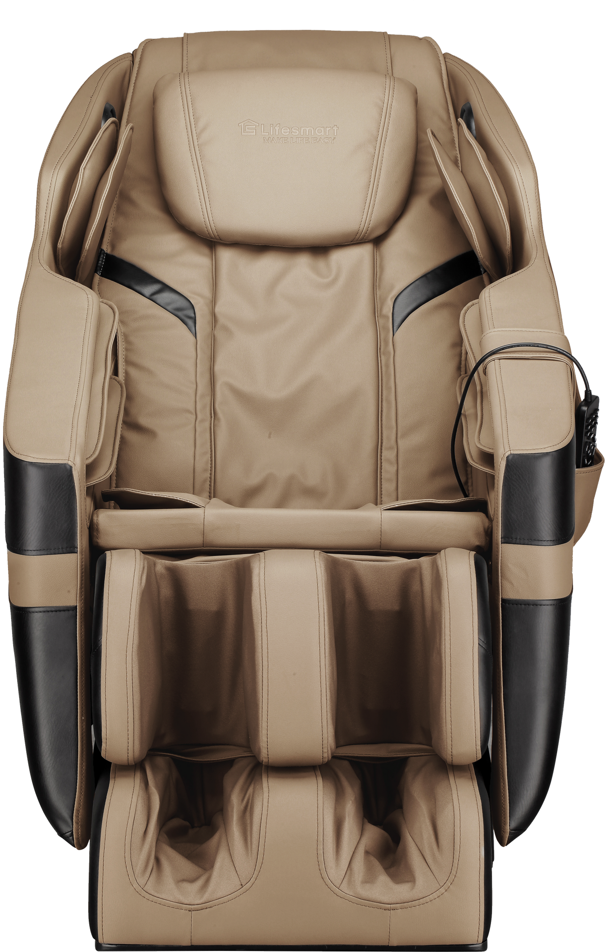 Lifesmart 2D Massage Chair Brown and Khaki — photo 3