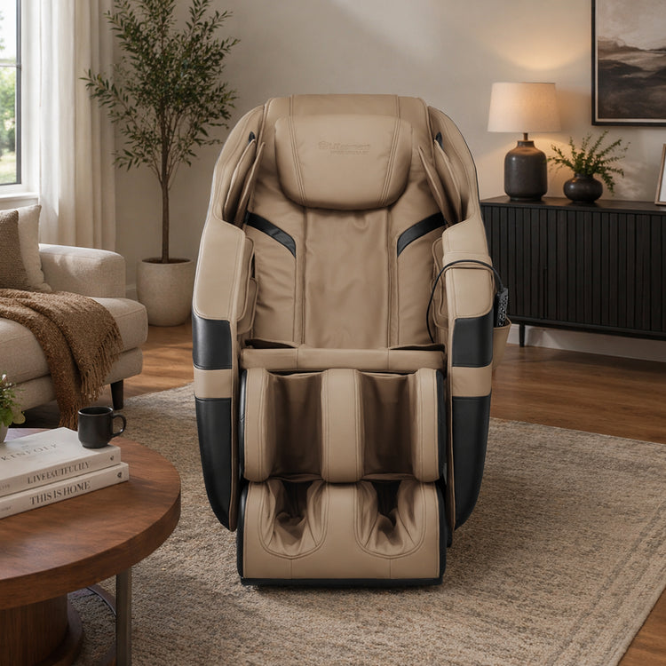 Lifesmart 2D Massage Chair Brown and Khaki — photo 7