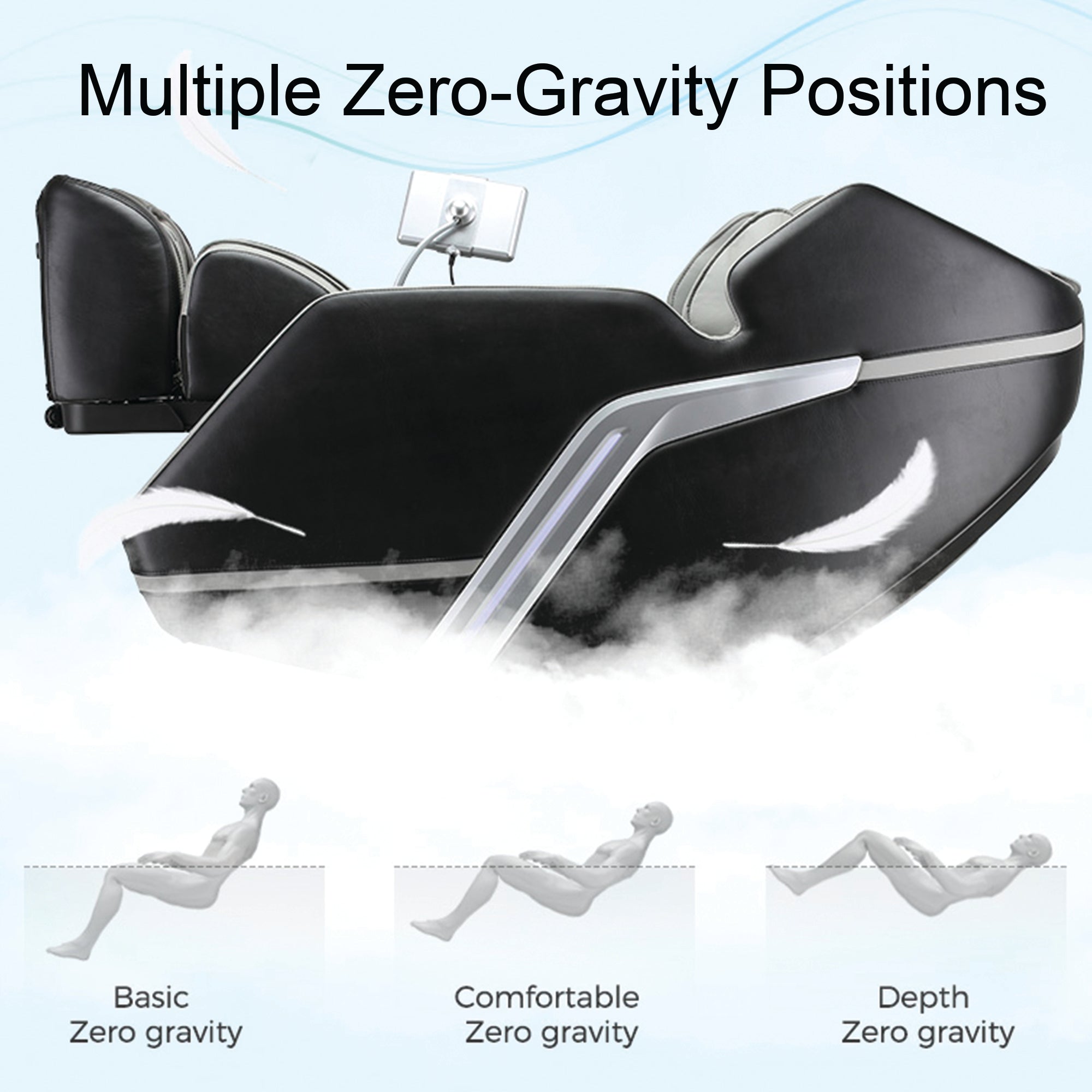 Nova 4D Faux Leather Zero Gravity Massage Chair | MakeLifeEasy