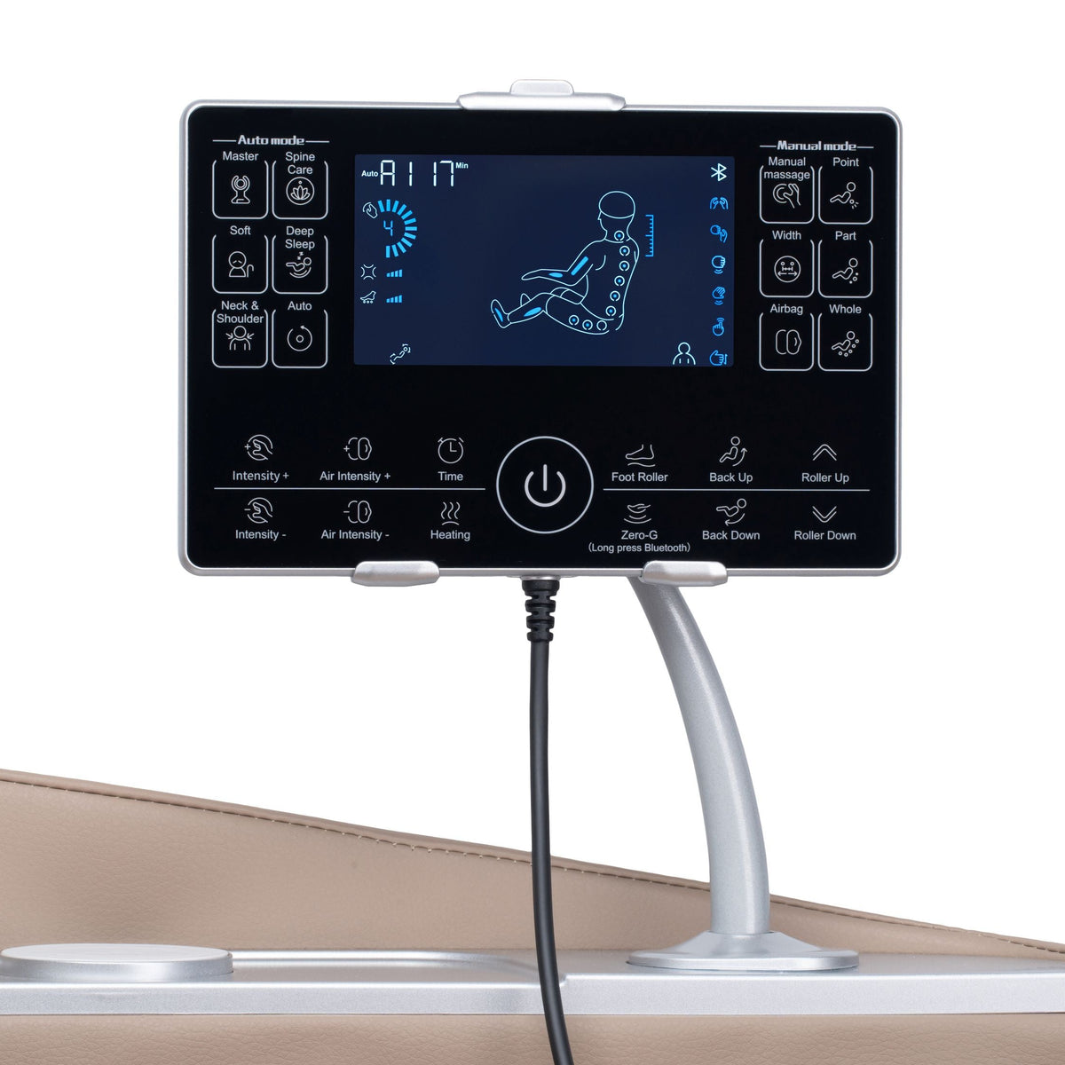 Lifesmart R8Q03 3D Massage Chair console.