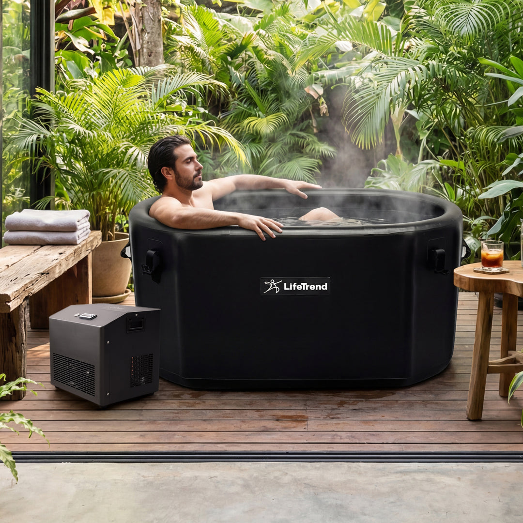LifeTrend (Refurbished) Classic Cold Plunge with .5HP Chiller System — photo 5
