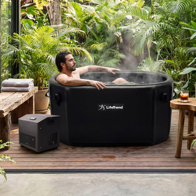 LifeTrend (Refurbished) Classic Cold Plunge with .5HP Chiller System — photo 5
