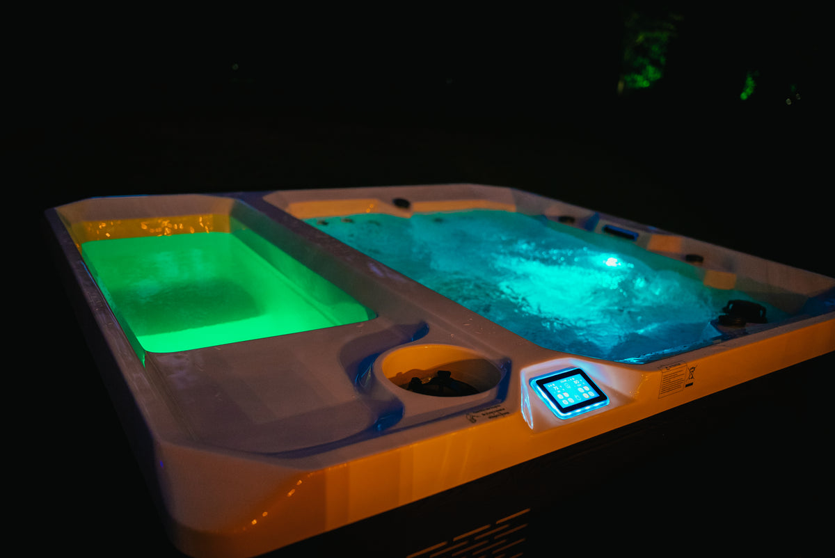 LIFETREND Sierra 3 Person Hot Tub & Cold Plunge Combo — photo 4
