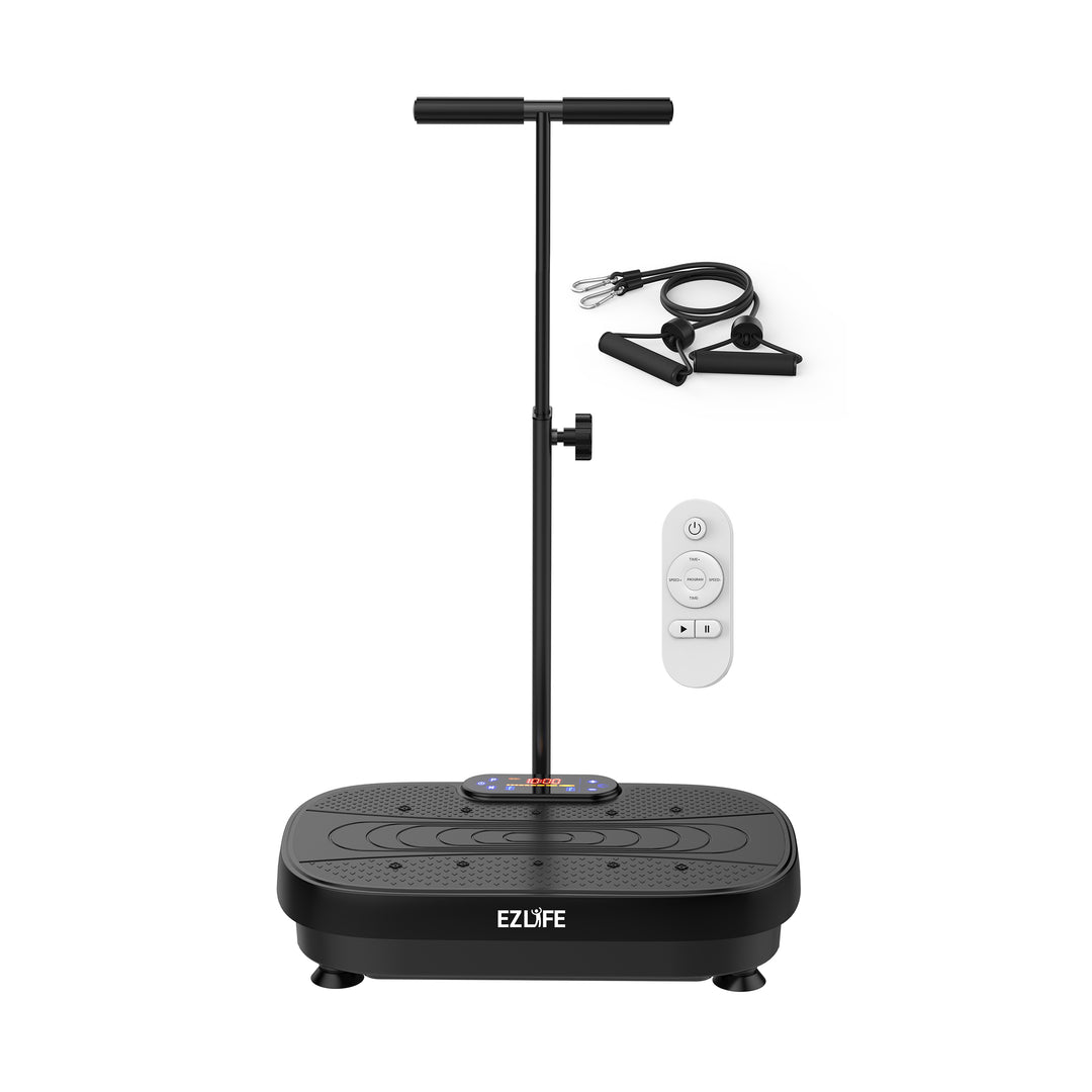 Ezlife Vibration Platform with Upright T-Bar Handle