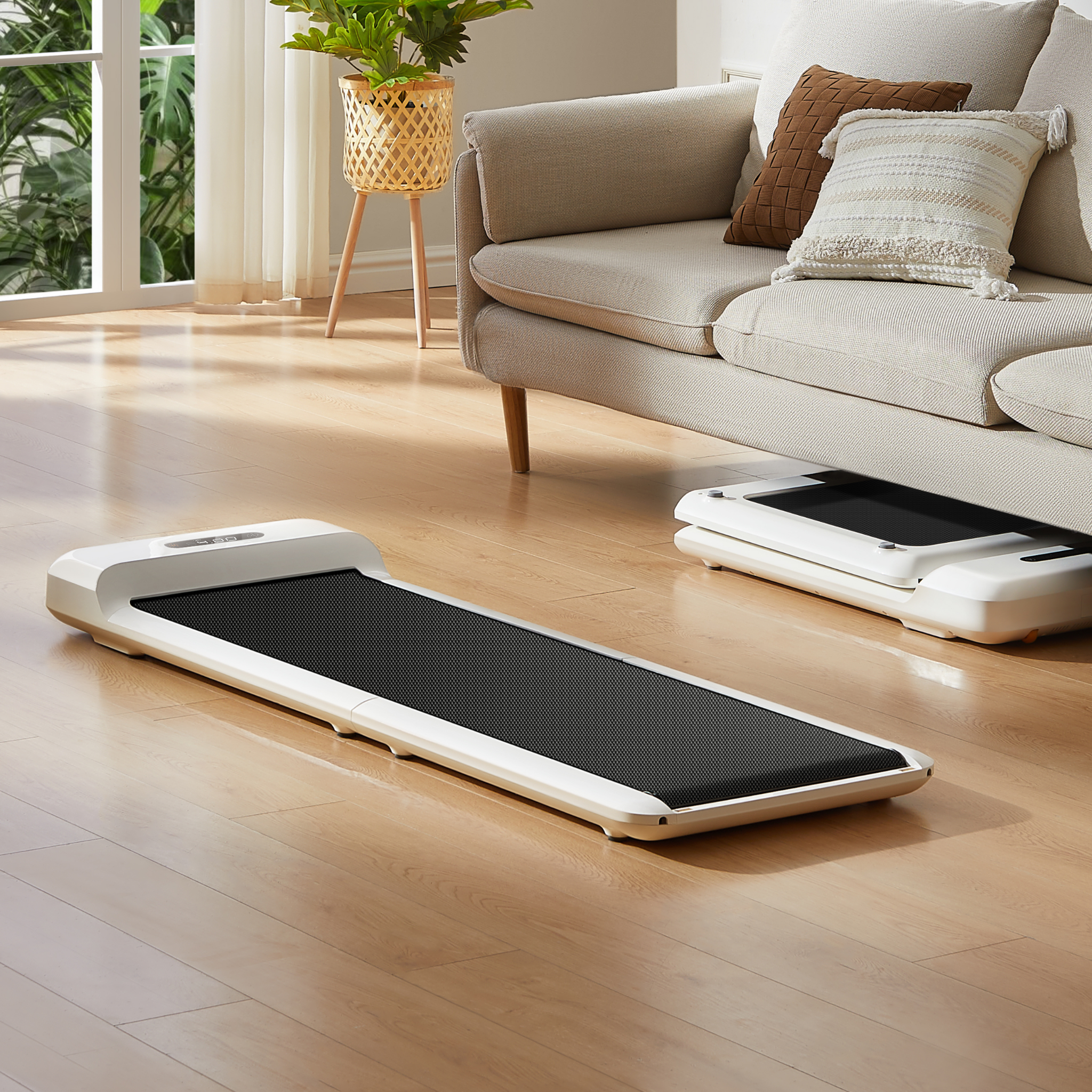 WalkingPad C2 Foldable Walking Treadmill in living room