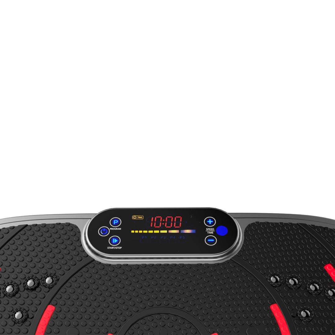Deluxe 3-in-1 Vibration Plate with Red Light and Heat — photo 3