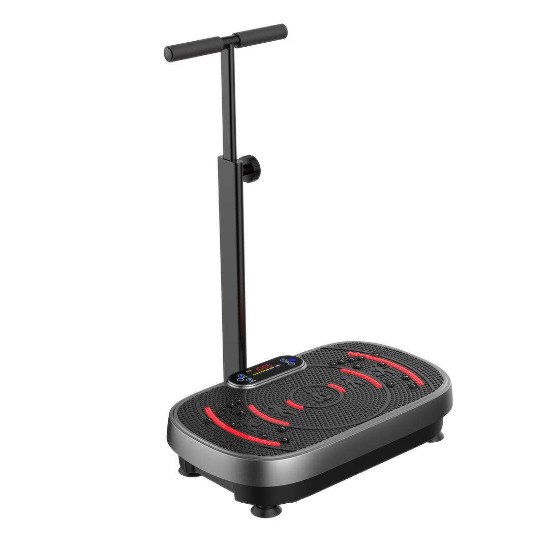 Deluxe 3-in-1 Vibration Plate with Red Light and Heat — photo 4