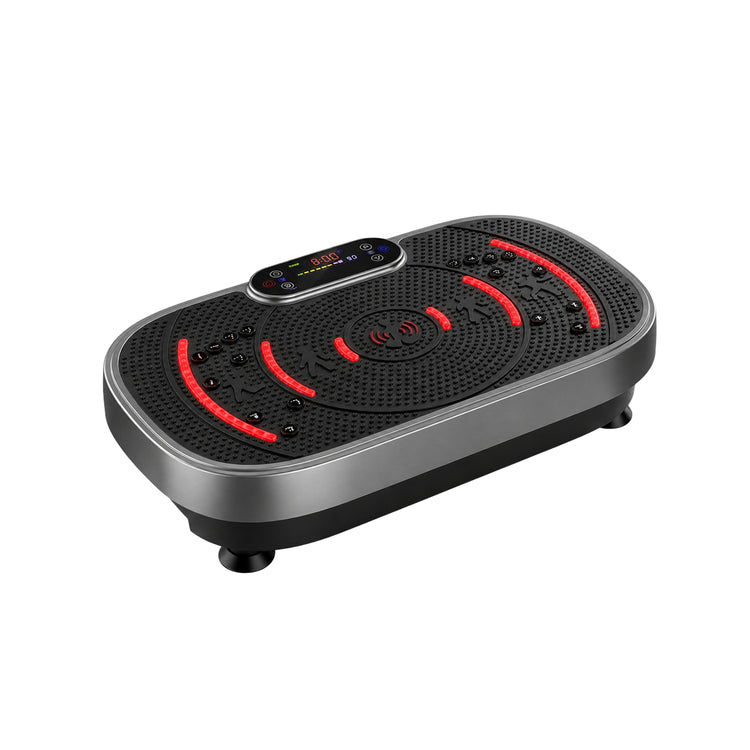 Deluxe 3-in-1 Vibration Plate with Red Light and Heat — photo 2