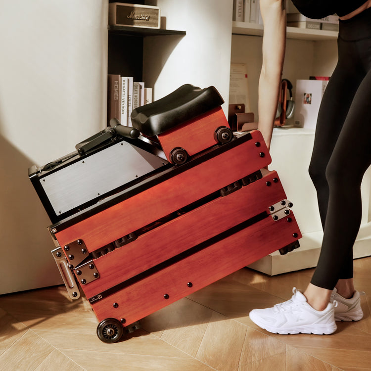 WM10 Rower folded compact and easy to move