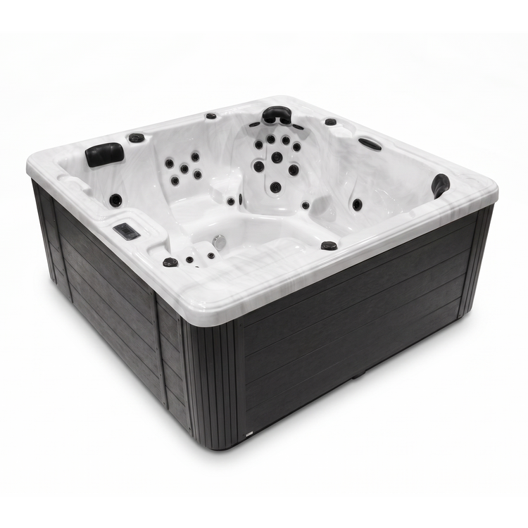 ezlife-el740l-6-person-acrylic-hot-tub-sterling-marble-shell-dark-cabinet