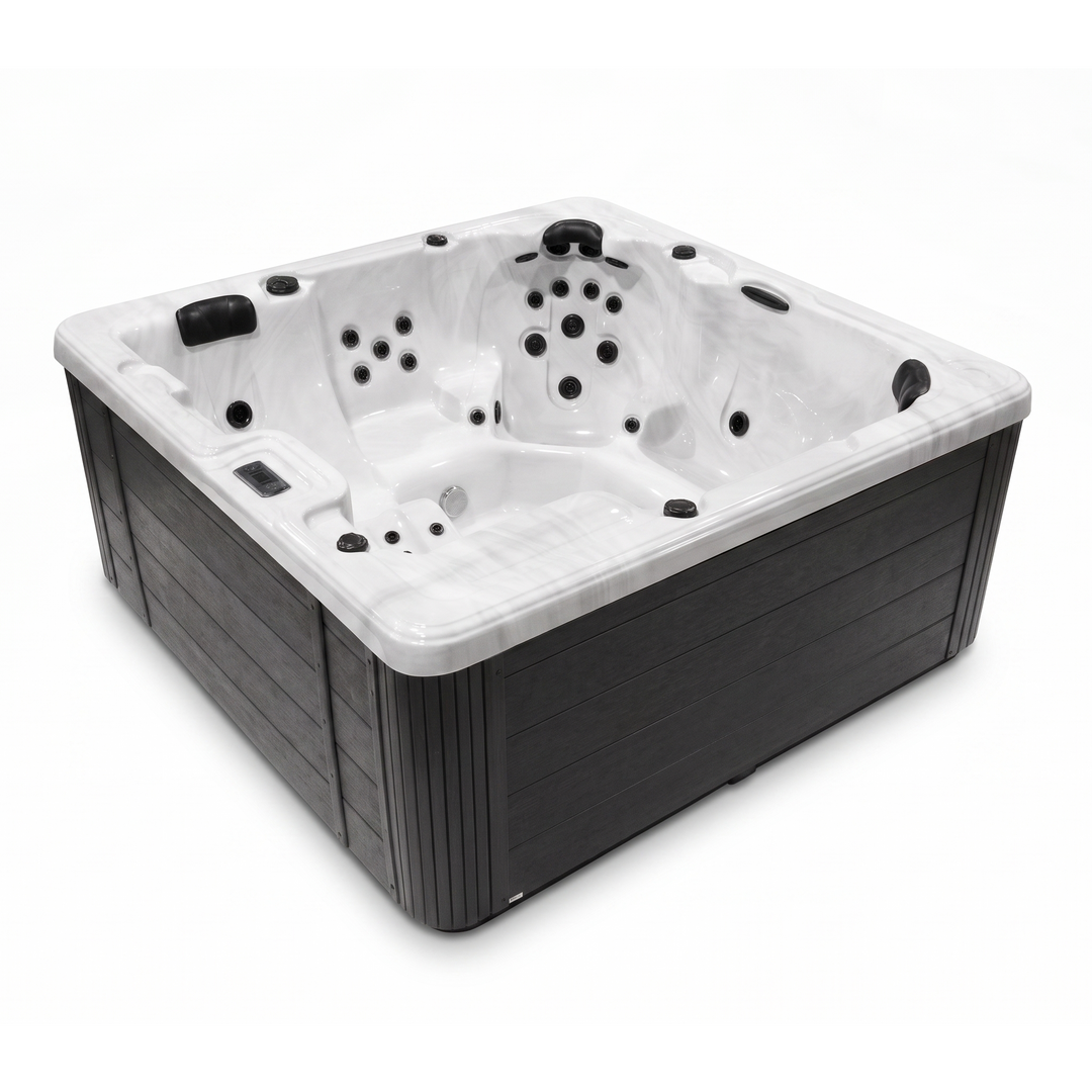 ezlife-el740l-6-person-acrylic-hot-tub-sterling-marble-shell-dark-cabinet