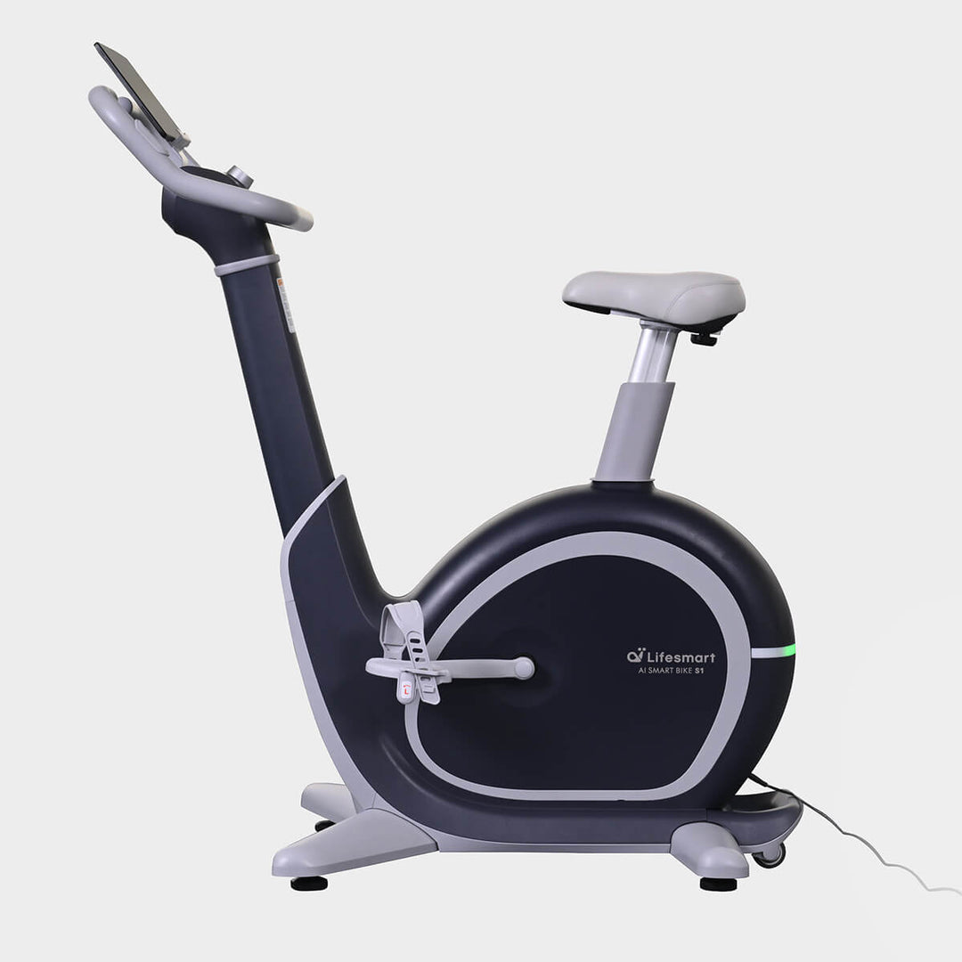 Profile view of S1 bike on white background.