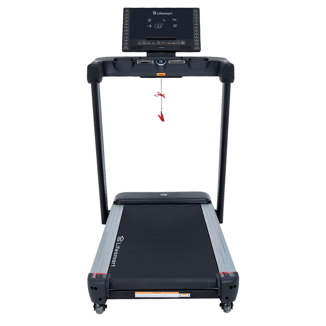 Lifesmart TM4500 Treadmill incline. Isolated on a white background.