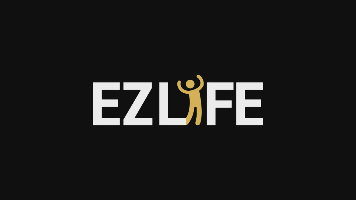 EZLIFE Solo 1-person far infrared sauna with red light, black finish, cedar interior, and tempered glass door — designed for home use