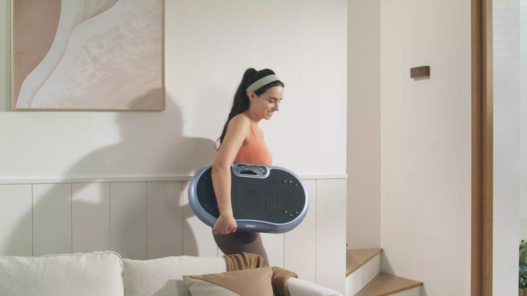 Vibration plate platform detoxify exercise machine HitGo Video