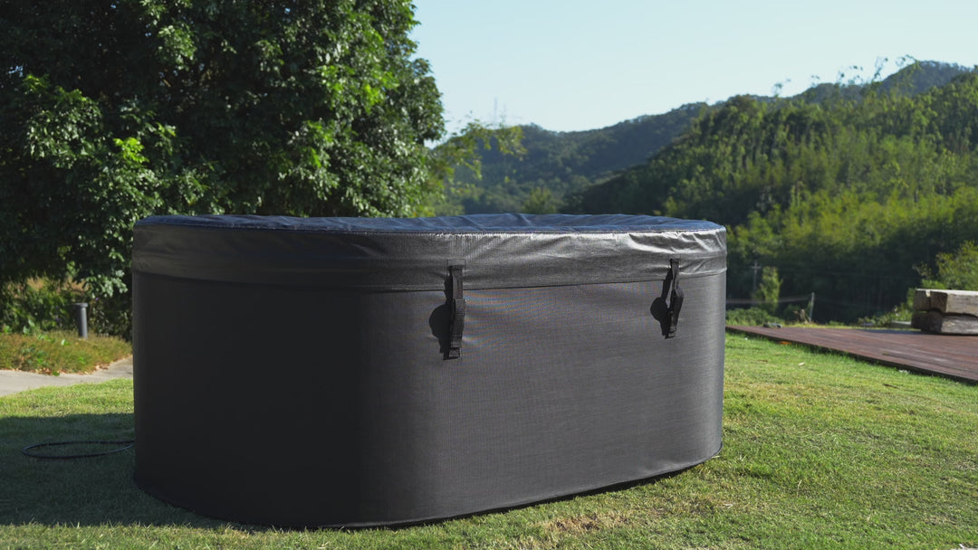 EZLIFE Oval 2 Person Eco Foam Hot Tub