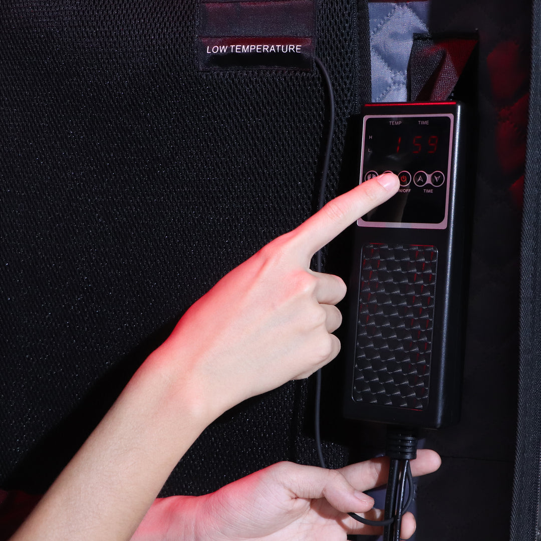 Ezlife Portable Sauna Tent with Red Light 