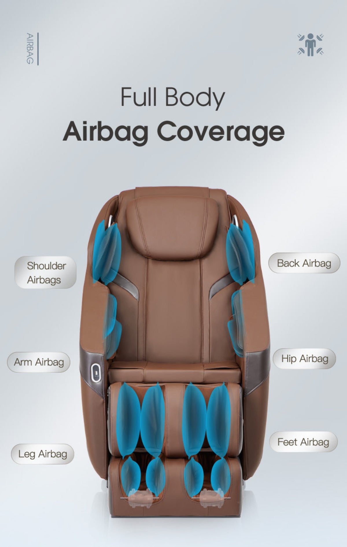 Lifesmart Tipton 2D Heated 6 Auto Programmed Massage Chair R8316 — photo 7